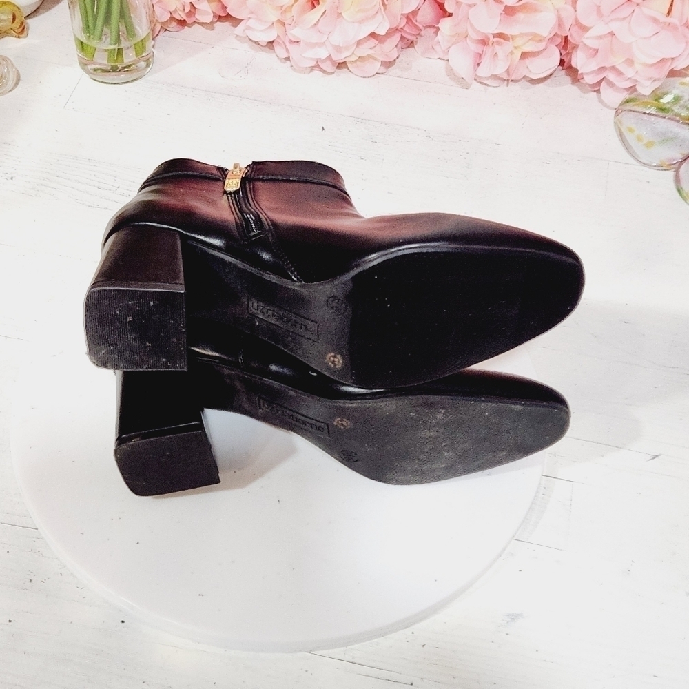 LIZ Claiborne Womens Macomb Booties Block Heel Size 6.5M - Picture 7 of 12